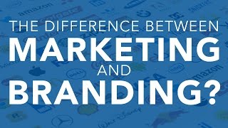 The Difference Between Marketing and Branding [upl. by Ahterahs]