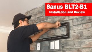 Sanus BLT2B1 Advanced TV Mount Installation and Review [upl. by Assilem]