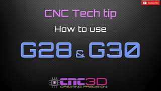 CNC Tech Tip  How to use G28 and G30 Gcodes using GRBL [upl. by Carin956]