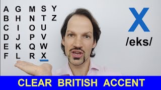 How To Pronounce The English Alphabet BRITISH PRONUNCIATION [upl. by Halette]