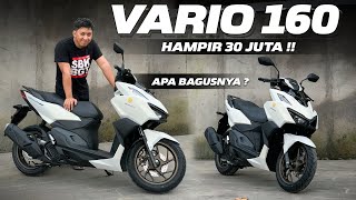 REVIEW HONDA VARIO 160 ABS TERBARU [upl. by Ytte]