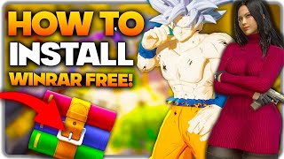 How To Download and Install WinRAR For FREE [upl. by Aronael]