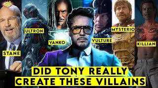 Did Tony Stark Really Create These Villains amp Was He EVIL [upl. by Adnov]