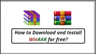 How to Download and Install WinRAR for Computer  WinRAR download for PC by DipakVarsani [upl. by Ieppet]