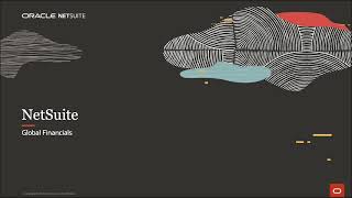 NetSuite Global Financials [upl. by Stefania763]