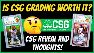 Is CSG Grading Worth It CSG Reveal amp PSA BGS SGC Comparisons feat Beck [upl. by Eras]