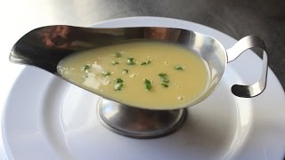 How to Make a Butter Sauce  Beurre Blanc  French Butter Sauce Recipe [upl. by Brianna216]