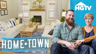 TRULY BEAUTIFUL Classic Home Remodel  Hometown  HGTV [upl. by Wymore]