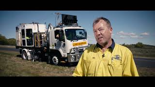 Isuzu Truckpower  Central West Linemarking [upl. by Ieppet]