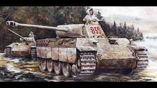 2 SS Panthers vs 21 US Shermans [upl. by Lewiss933]