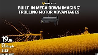 BuiltIn MEGA Down Imaging Trolling Motor Advantages  Minn Kota [upl. by Kirbee961]