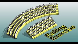 Everyday Revit Day 360  Use Railing For Seating [upl. by Nahtnoj]