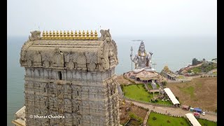 Murdeshwara  Aerial Film  Murudeshwar  Karnataka  One State Many Worlds  Temple Town [upl. by Niawtna]