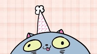 Theres A Cat Licking Your Birthday Cake  1 Hour version [upl. by Horbal]