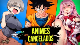 Top 9  Animes cancelados por razones ridículas [upl. by Charil]