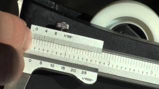 How to read Vernier Callipers IMPERIAL [upl. by Meehyr]