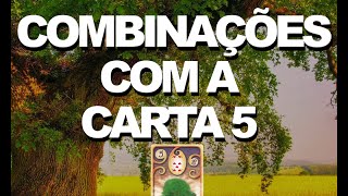 BARALHO CIGANO  COMBINAÇÕES COM A CARTA 5  A ÁRVORE  CARTAS CIGANAS [upl. by Euqirdor891]