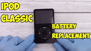 iPod Classic Battery Replacement [upl. by Skantze220]