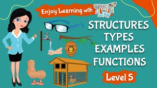 Structures  Types  Examples  Functions  Science  TutWay [upl. by Ariom413]