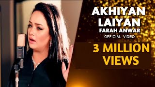 Akhiyan Laiyan Te Raas  Official Video Song  Farah Anwar  Latest Punjabi Song  New Song Latest [upl. by Dnomyar]