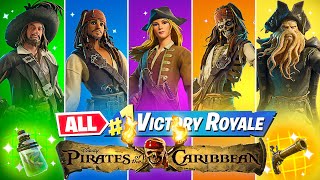 Winning With EVERY Pirates of The Caribbean Skin [upl. by Britney]