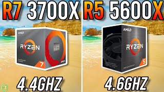 Ryzen 7 3700X vs Ryzen 5 5600X  RTX 3070 [upl. by Aicercul773]