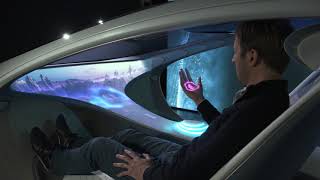 Mercedes VISION AVTR Interior Highlights and Features [upl. by Ardaed]