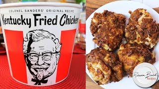 Kentucky Fried Chicken Recipe  Remake Fixed  Air Fryer  11 Spices The Real Ones KFC [upl. by Hafeetal]