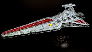 Building Revells Star Wars Venatorclass Republic Star Destroyer [upl. by Yraht32]