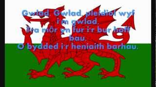 Anthem Genedlaethol Cymru Welsh National Anthem  Hen Wlad Fy Nhadau [upl. by Alyac697]