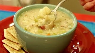 BEST Fish Chowder Recipe [upl. by Eedeed]