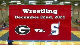 Guilderland vs Saratoga Wrestling [upl. by Marcelia]