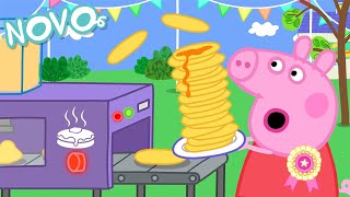 Peppa Pig Português Brasil 🥞Festival de Panquecas🍓 NOVO Contos da Peppa Pig [upl. by Adan883]