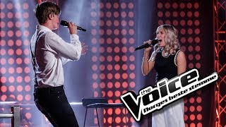 Ingeborg Walther vs Elias Grimstad Salbu  Like Im Gonna Lose You  The Voice Norge 2017  Duell [upl. by Sarad393]