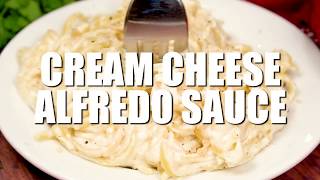 CREAM CHEESE ALFREDO SAUCE [upl. by Covell184]