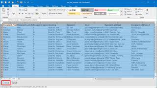 Mail Merge from Word and Excel documents into multiple PDF files with individual filename per row [upl. by Yroger149]