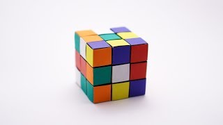 ORIGAMI RUBIKS CUBE Jo Nakashima  no glue  Static version [upl. by Hyo]