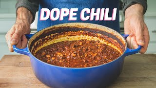 HOMEMADE CHILI RECIPE for Making a Mean GrownUp Chili [upl. by Hedy]