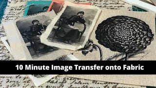 10 Minute Image Transfer on Fabric [upl. by Lavud]