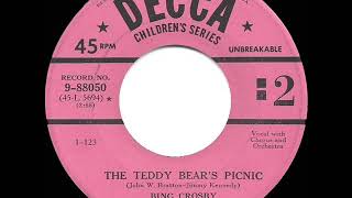 1950 Bing Crosby  The Teddy Bears’ Picnic [upl. by Dinin992]