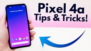 Google Pixel 4a  Tips and Tricks Hidden Features [upl. by Aihsekat]