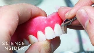 How Dentures Are Made  The Making Of [upl. by Adnyc540]