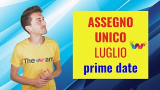 ASSEGNO UNICO IN ARRIVO A LUGLIO 3 DATE DA RICORDARE ‼️ [upl. by Assenev130]