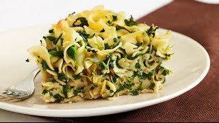 Spinach Noodle Kugel Recipe [upl. by Mauralia703]