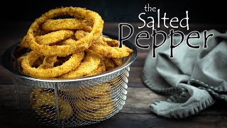 The BEST Air Fryer Onion Rings [upl. by Aeriela]