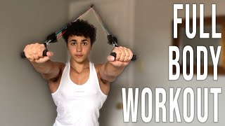 Full Body Resistance Band Workout At Home Workout [upl. by Canon]