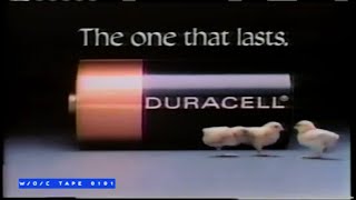 Duracell Batteries Commercial Compilation  1990 [upl. by Taddeusz273]