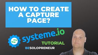 🔵 SYSTEME IO TUTO  How to create an OptIn page [upl. by Eniamreg]