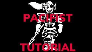 How to Beat Pacifist Undyne Easy [upl. by Isabel]