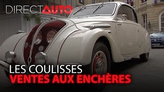 Ventes aux enchères  les coulisses   DIRECT AUTO [upl. by Aileahcim]